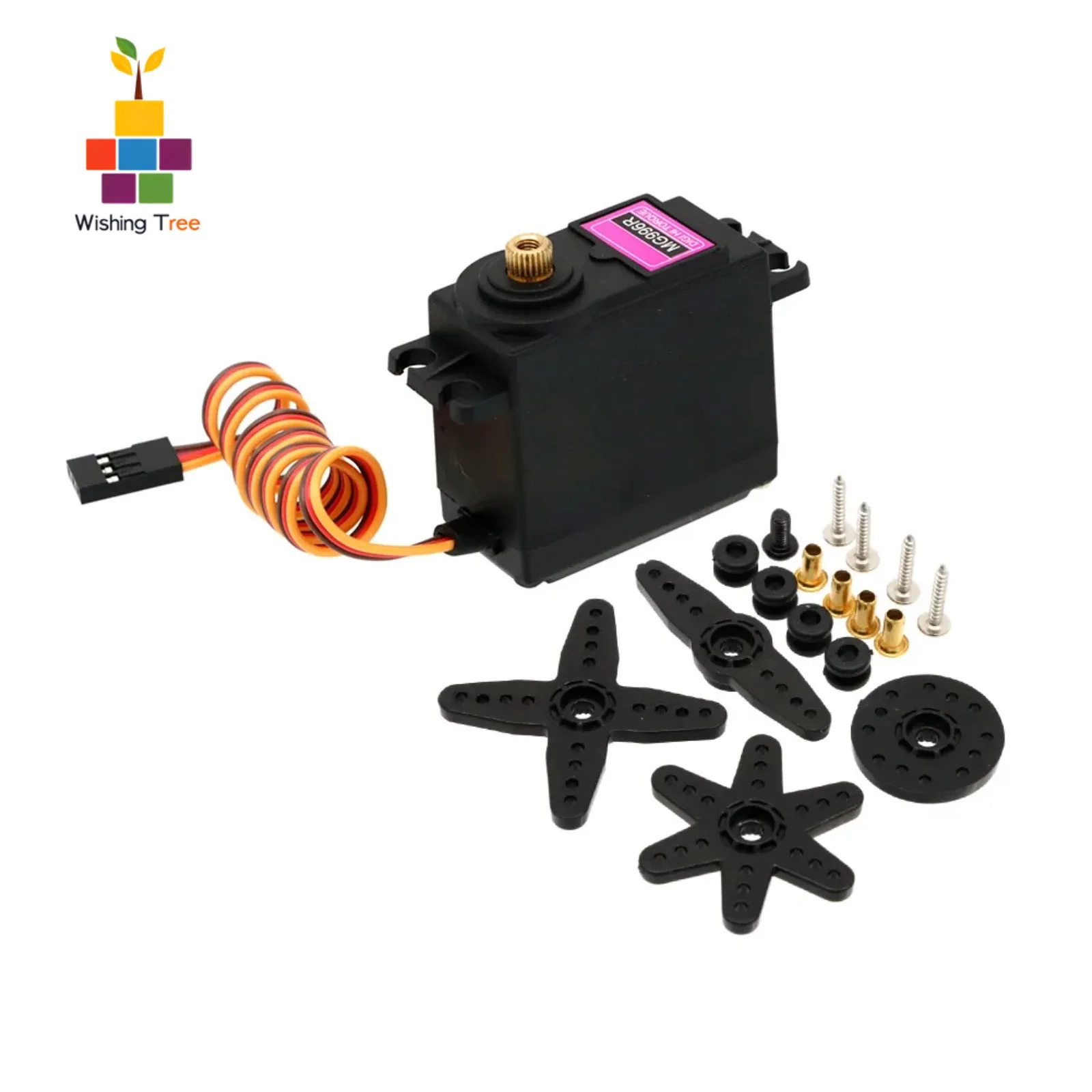 Serwo cyfrowe z metalowymi przekładniami, moment obrotowy 13 kg, 4.8-6.0V, wysoka prędkość, stabilne, odporne na wstrząsy, do samochodów RC 1/8 1/10, robotów JR, helikopterów, łodzi.