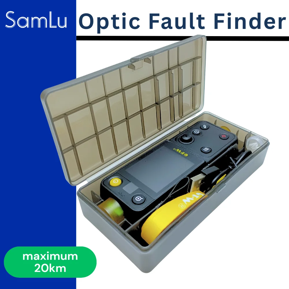 OFW Optic Fault Finder 20KM Handled Optical Time-Domain Fiber Ranger FTTB FTTH Breakpoint Tester Meter Event Blind Zone 25M