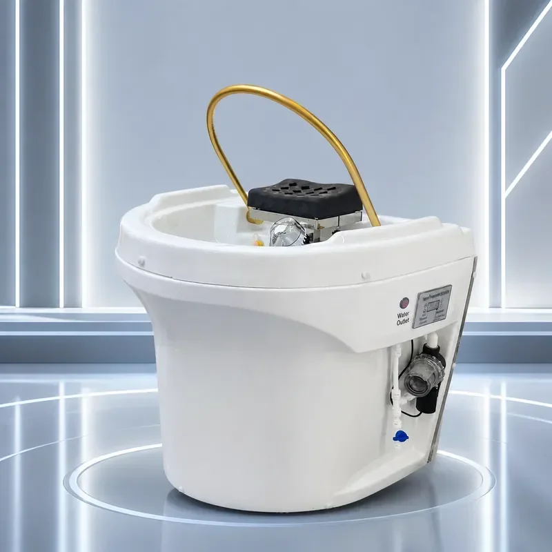 Removable Head Therapy Device with Water Circulation Fumigation for Barber Shop Beauty Hair Free of Water Shampoo