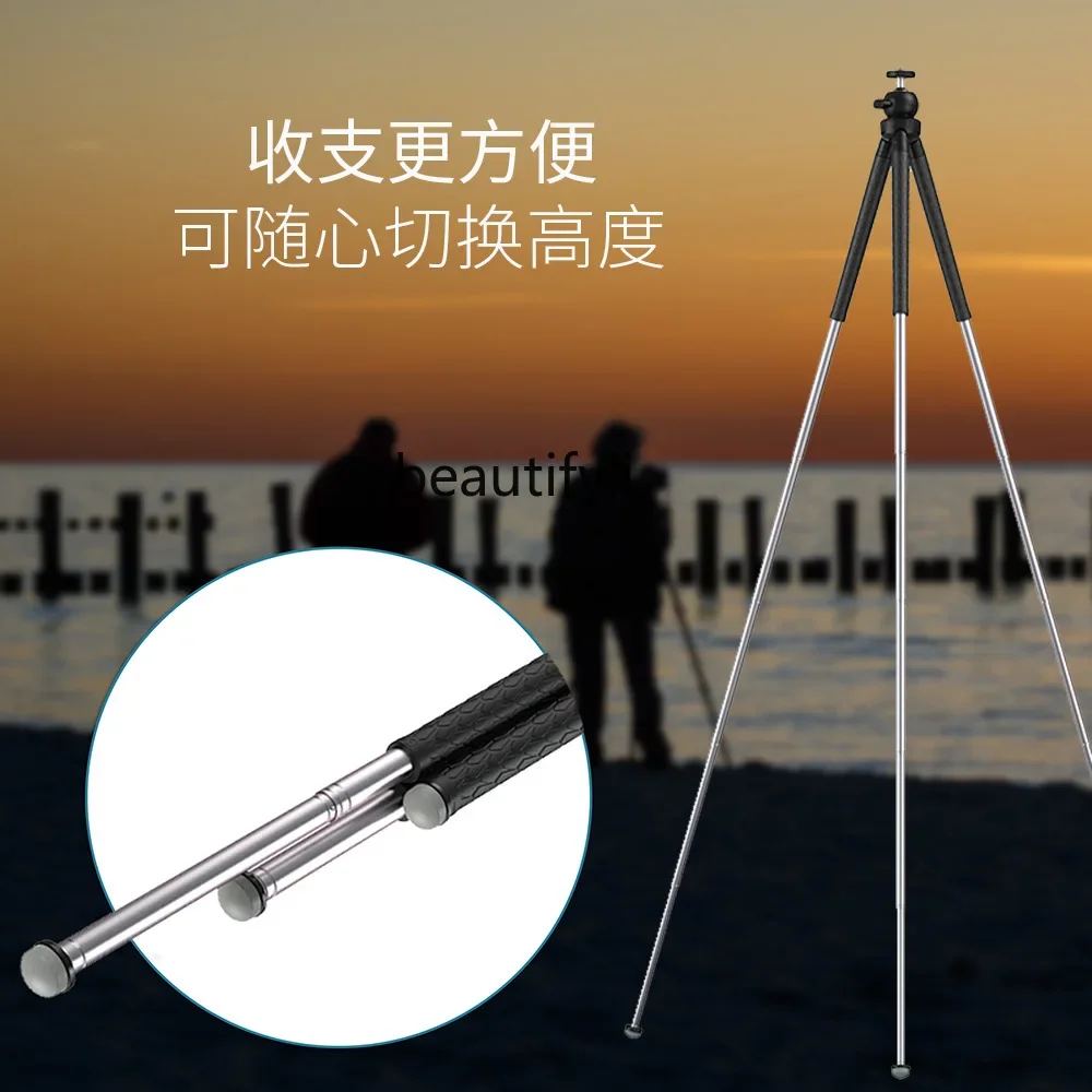 Asmt42 Mobiltelefon Selfie Live-Übertragung, Kamera SLR universelle tragbare Stretch-Teleoboter-Spezialstativhalterung