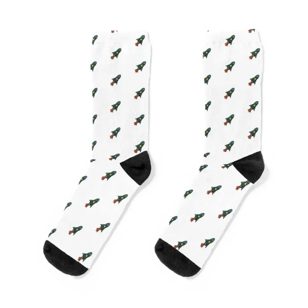 

Rocket Ship Socks aesthetic Non-slip winter gifts man Man Socks Women's