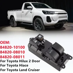 Power Window Lifter Switch Button For Toyota Hilux 2007-2015 Hiace Land Cruiser 1996-2008 84820-10100 84820-08010 84820-08011