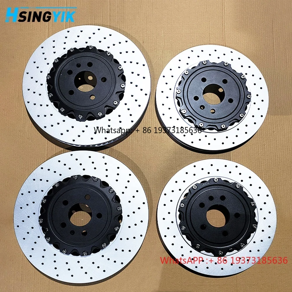 

Front and Rear Brake Disc Drill Slot Brake Rotor for Audi Q7 A8 Quattro S6 S8 Q8 SQ7 SQ8 4M0615301BM 4M0615601P 400mm 350mm