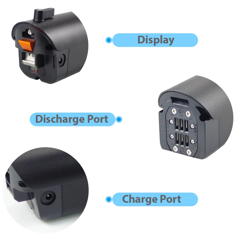 Himo C30 E-Bike replacement battery pack 36V 10Ah 10.5Ah 250W 500W ebike frame intube batteries