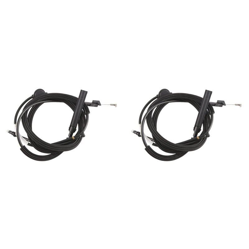 

4PCS Car Rear+Front Hood Lock Latch Release Cable For A4 A5 S4 S5 8T1823535 8T1823531-AD39