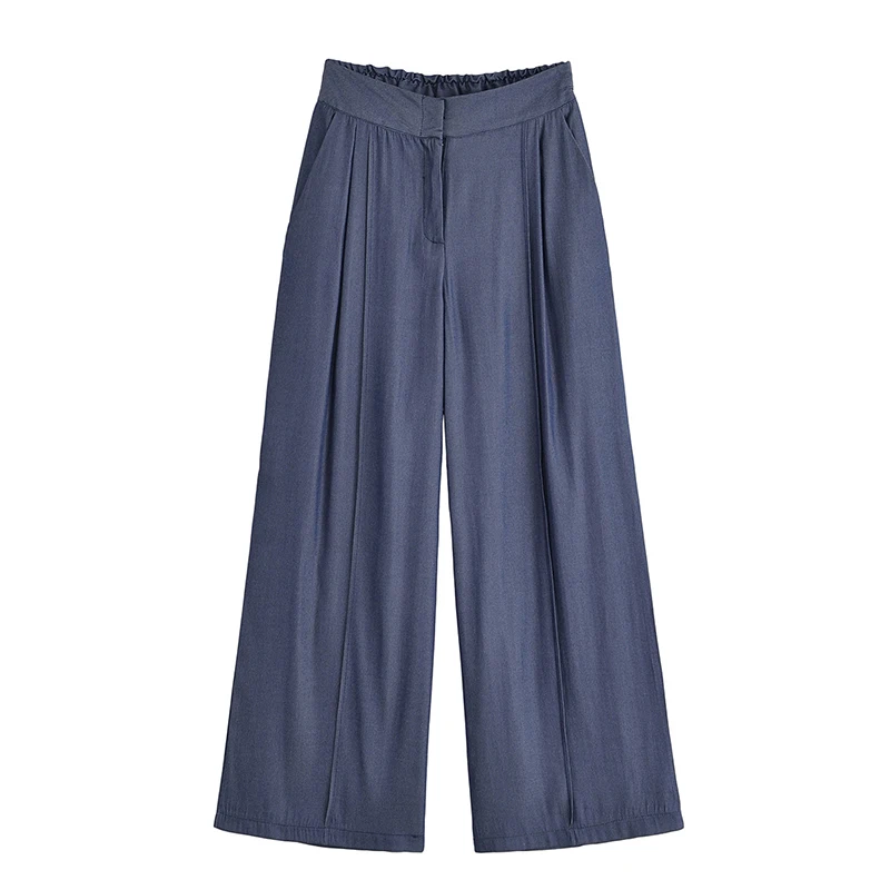 سراويل تقليدية 2 قطعة مجموعات للنساء قمصان قصيرة الأكمام عالية الخصر بنطلون المرأة دعوى 2025 قطعتين مجموعة ملابس امرأة #4