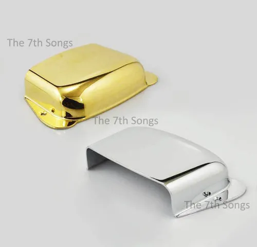 Imagen 1 del producto Protector de cubierta de puente de bajo eléctrico para acabado cromado/latón crudo P B/J B