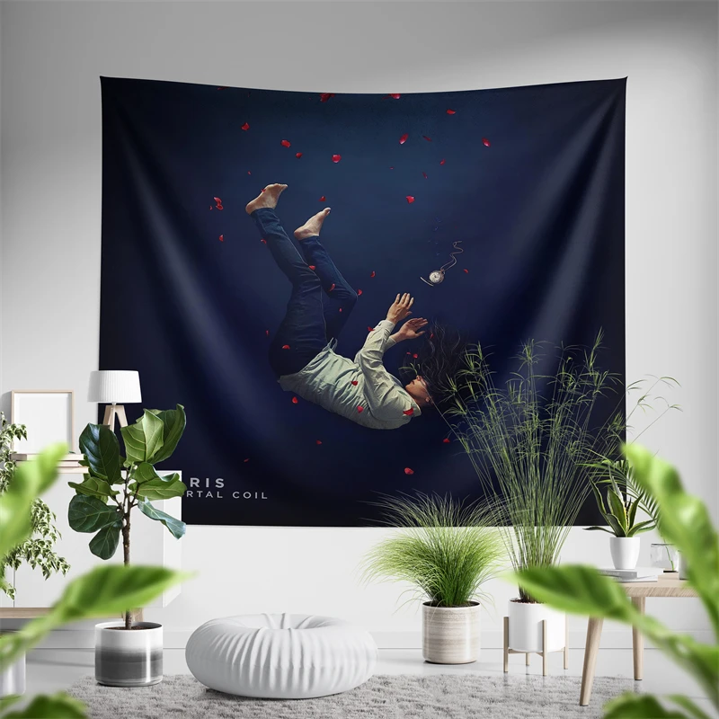 Aertemisi Polaris The Mortal Coil Tapestry Wall Hanging Art for Bedroom Living Room Decor College Dorm Party Backdrop Home