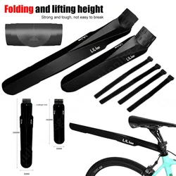 1Set Plastic Folding Bicycle Fender Front Rear Tire Wheel Fender Mudguard Kits MTB Bicycle Mud Guard Fender Cycling Accessories