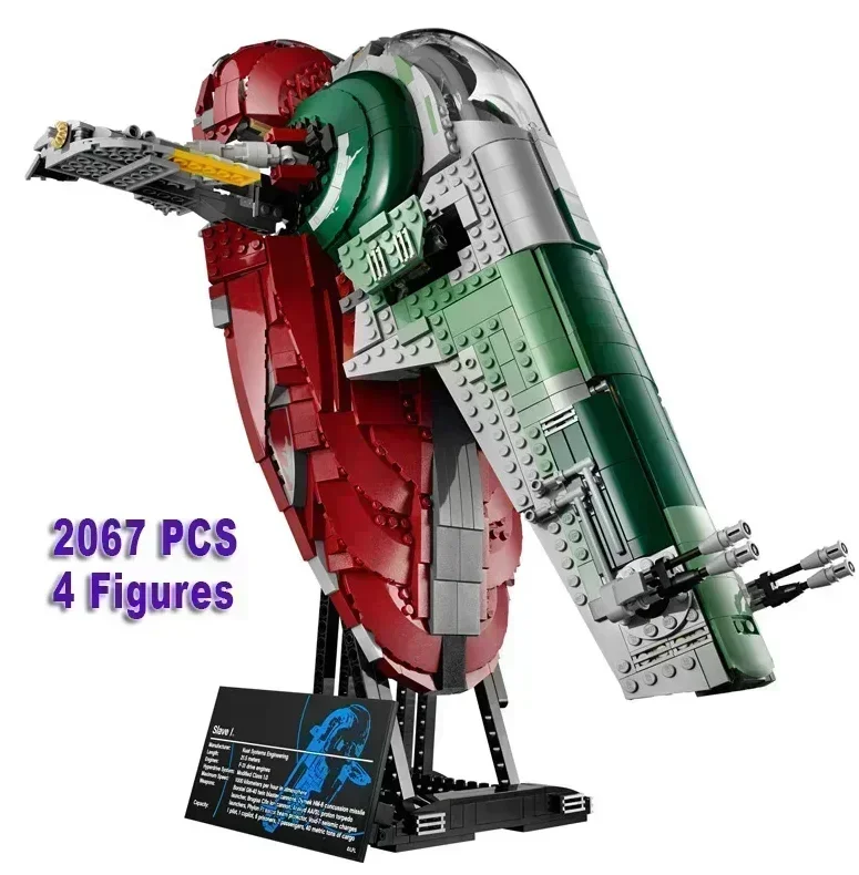 UCS Slave 1 Building Block Moc Display Bricks 19029 Educational Toys Birthday Christmas Gifts Compatible 75060