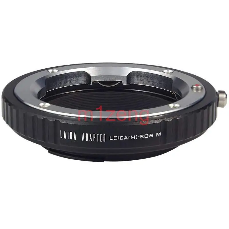 LM-EOSM Adapterring Voor Leica M L/M Lm Mount Lens Naar Canon EF-M Eosm/M2/M3/M5/M6/M10/M50/M100/M200 Spiegelloze Camera