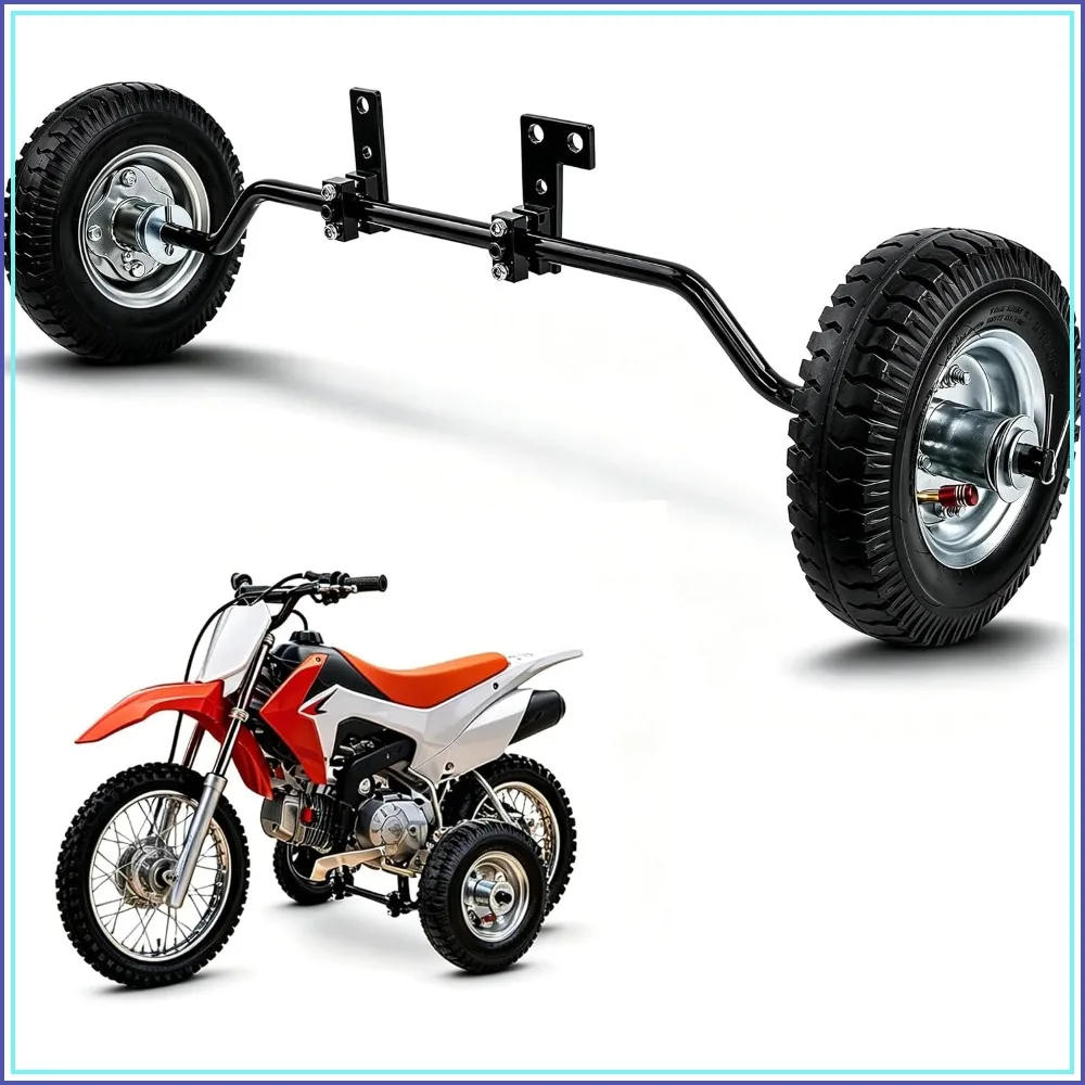 Universal Fit Dirt Bike Training Wheels for 50cc 49cc Kids Bikes, Easy Install, 10-Year Warranty