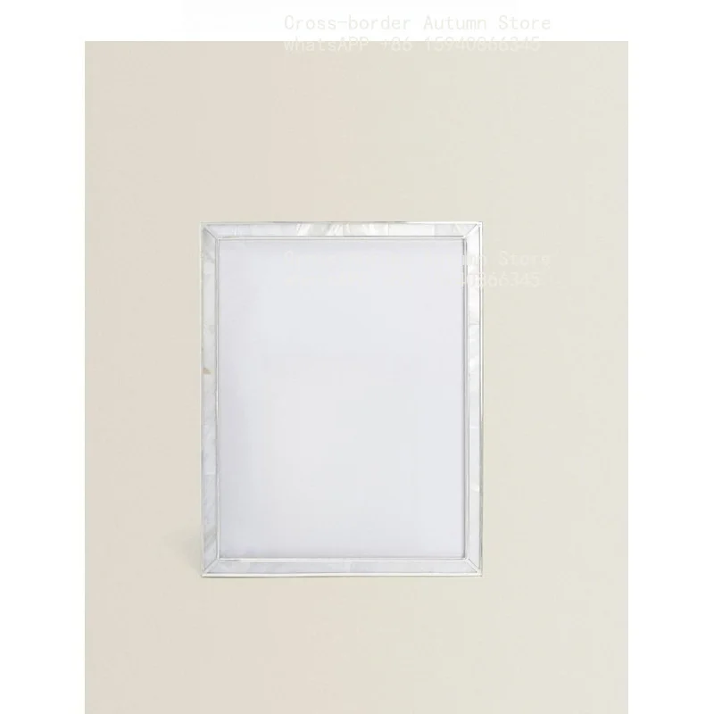 Mother of pearl edge photo frame picture frame wall ornament display frame couple gift