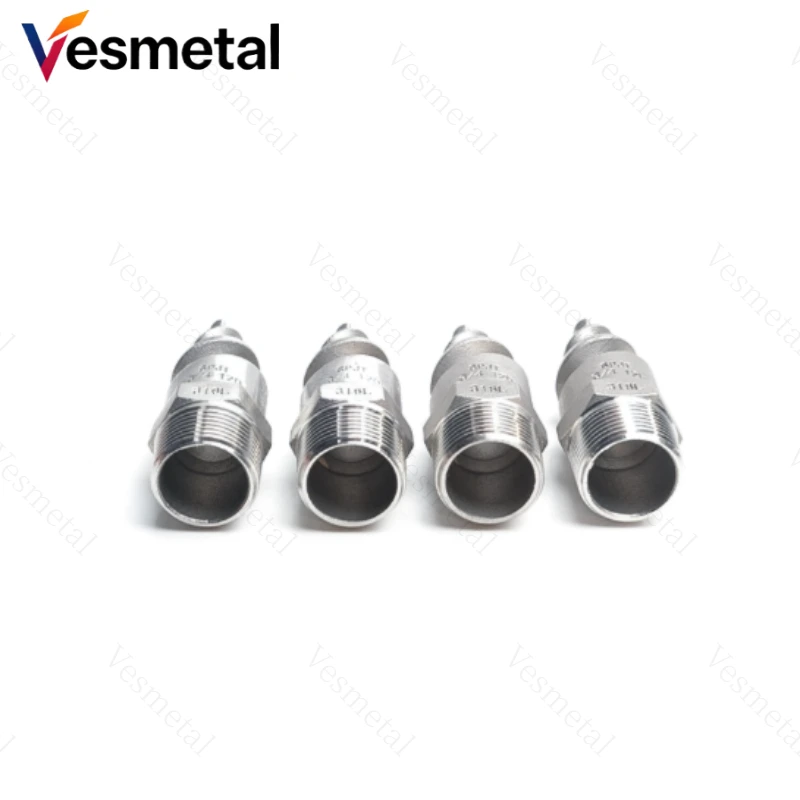 316L Stainless Steel Spiral Jet Nozzle BSP 1/4