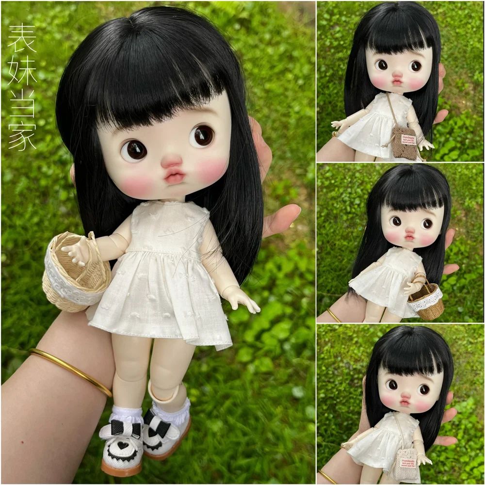 

BJD doll clothes suitable for 1/6 small size Sweet and fresh clothes set doll accessories (2 points)