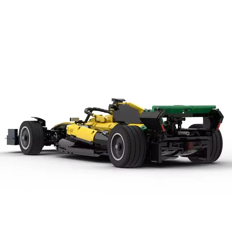 Nieuwe MOC-184498 Formule Een F1 Mcl38 Bouwsteen Model 3234 Onderdelen Moc Creatieve Kinderen Verjaardag Bouwstenen Speelgoed Cadeau