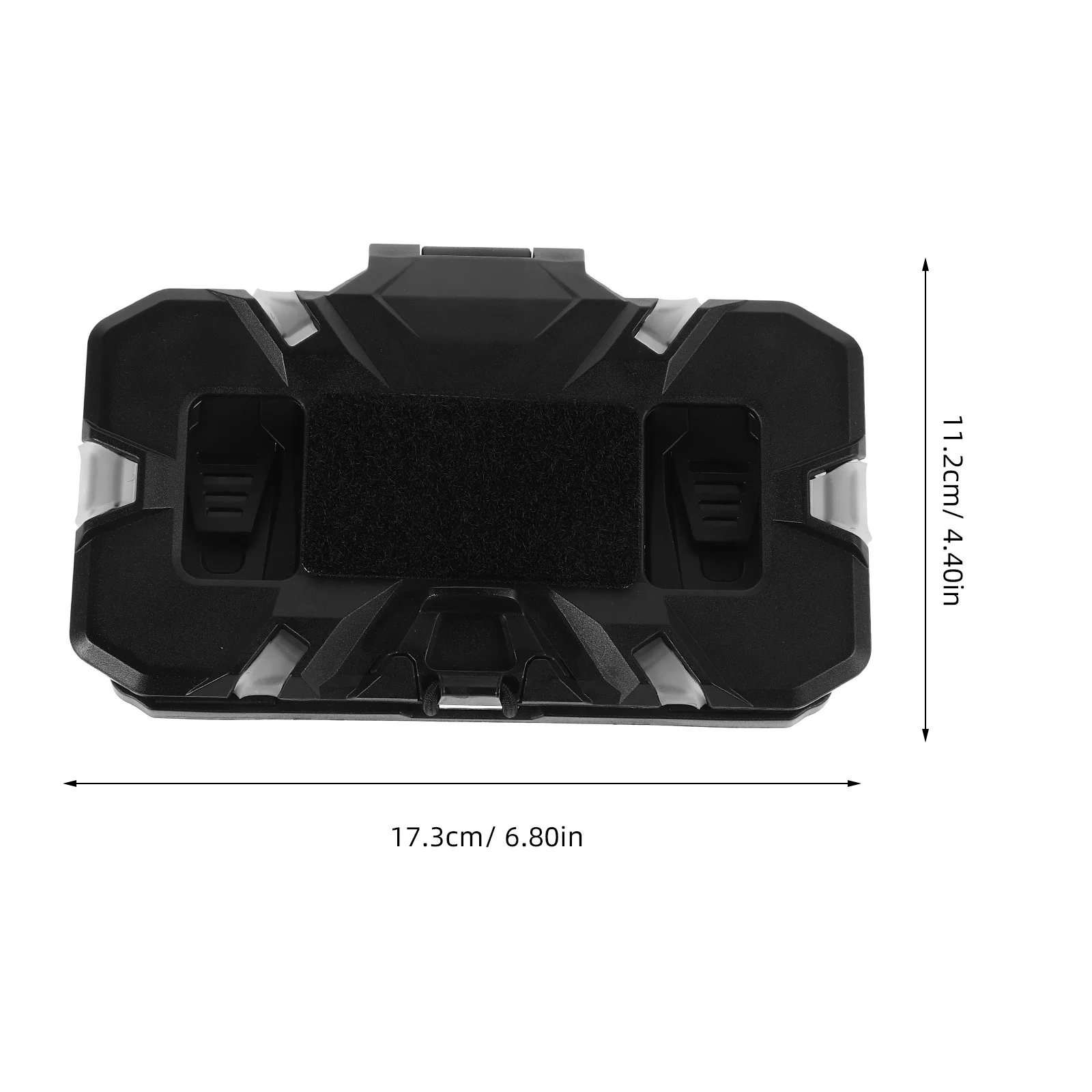 Tactical Vest Mount Foldable Phone Holder Carrier Gear Board Chest mounted Storage Solution Lightweight Practical Navigator