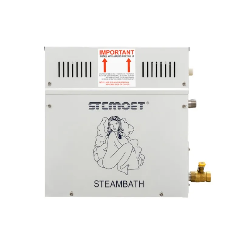 Space-saving home use 6KW steam bath generator for bath sauna steam room