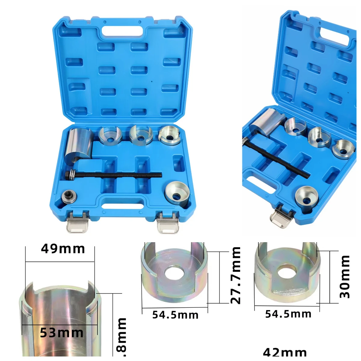 Rear Knuckle Bushing Tool GB0-0360 Suspension Spherical Joint Press Removal Kit Bearing Extractor Adapter For  Model 3 Y