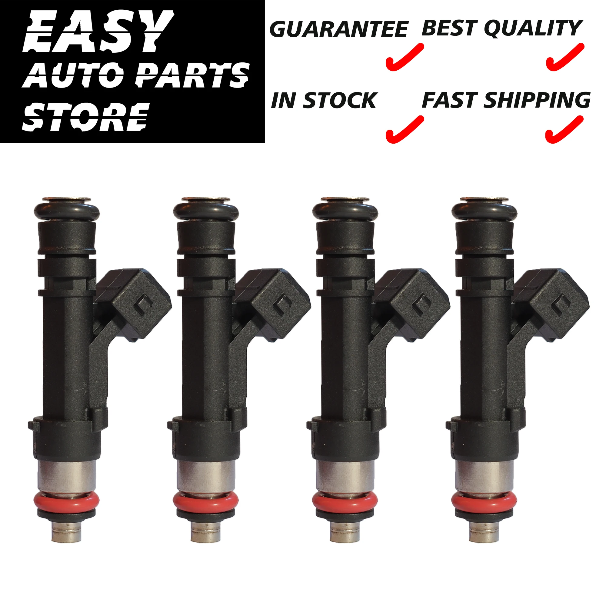 Fuel Injector,OEM 0280158101,For Chevrolet OPTRA Saloon Nubira 1.8 Lacetti J200,Set of 4,2 year warranty,in stock