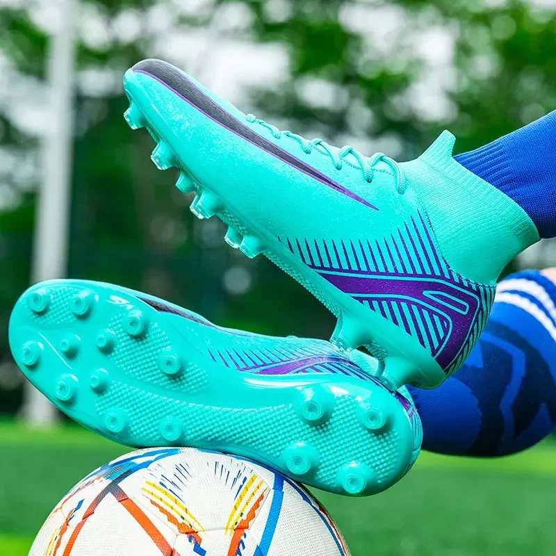 Chaussures de football légères pour hommes et femmes, chaussures de football en plein air, baskets d'entraînement confortables