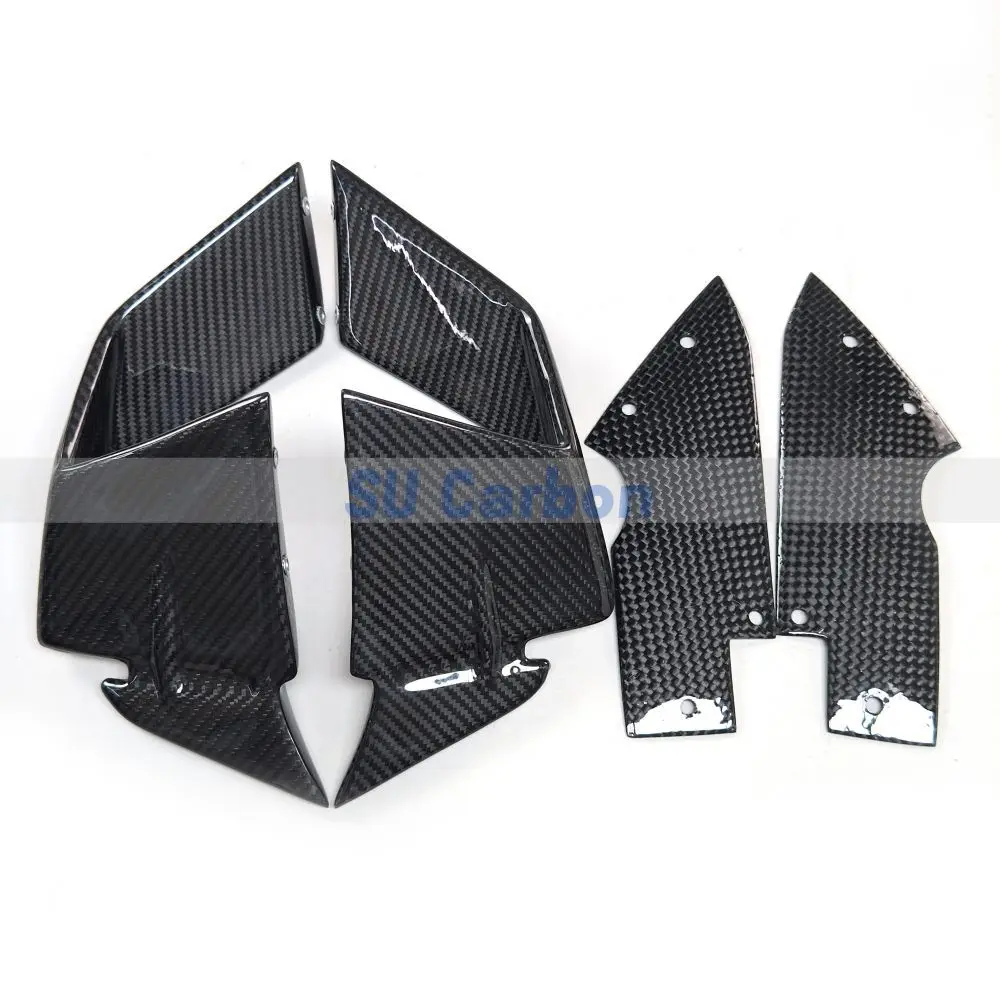 For BMW S1000RR 2019-2024 Motorcycle Accessories Forging pattern Real Carbon Fiber in Winglets Fairing