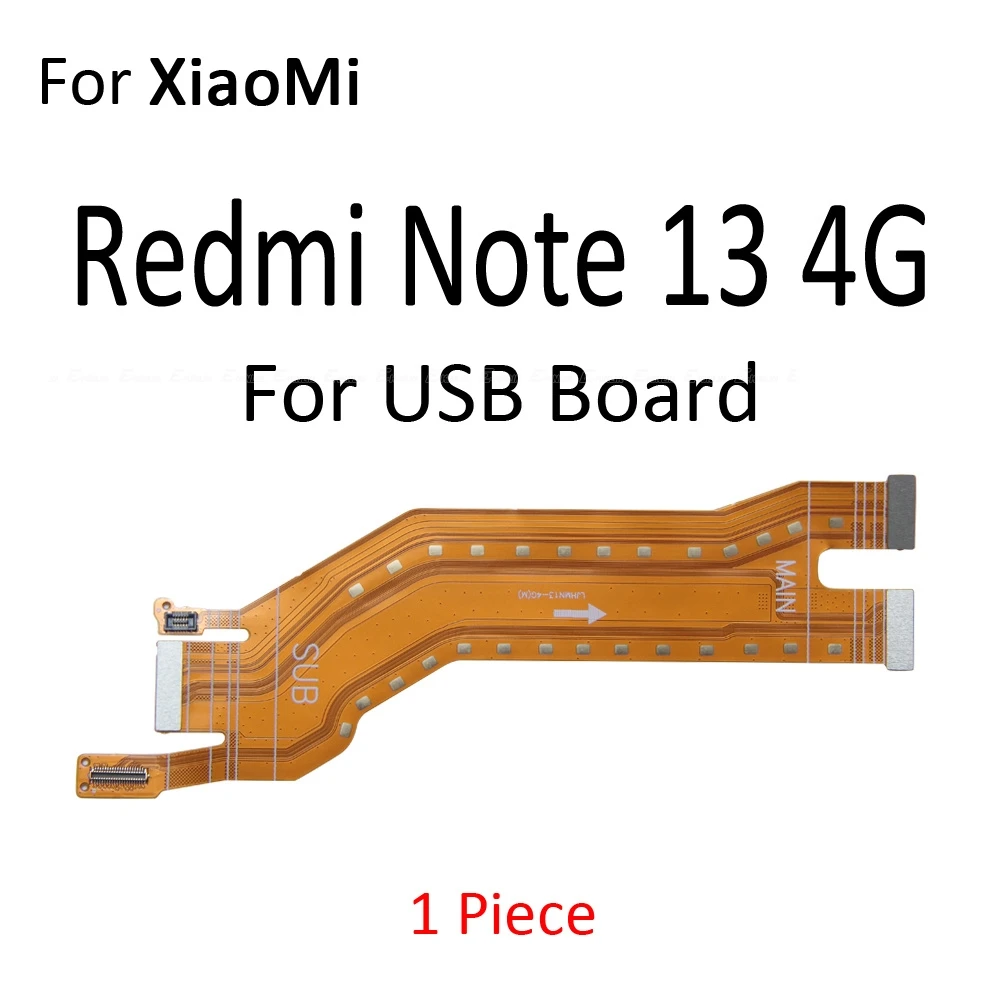 Main Motherboard LCD Display Connector Flex Cable For XiaoMi Redmi Turbo 3 Note 12 12R 12S 13 13R Pro Plus 4G 5G