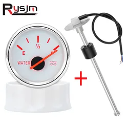 Water Level Sensor 100mm 125mm 150mm 225mm 275mm 0-190ohm Water Level Gauge with Sensors Fuel Sender Unit For Car Boat 12V/24V