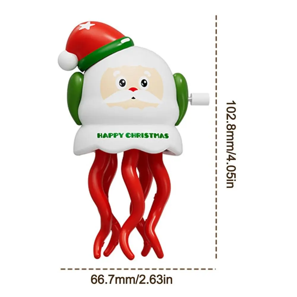 Zabawka Ośmiornica Tańcząca na Napędzie Mechanicznym, Samotaniecąca się, Tańcząca, Zabawki Ośmiornice Tańczące Samodzielnie, Dyniowy Duch, Unikanie Przeszkód