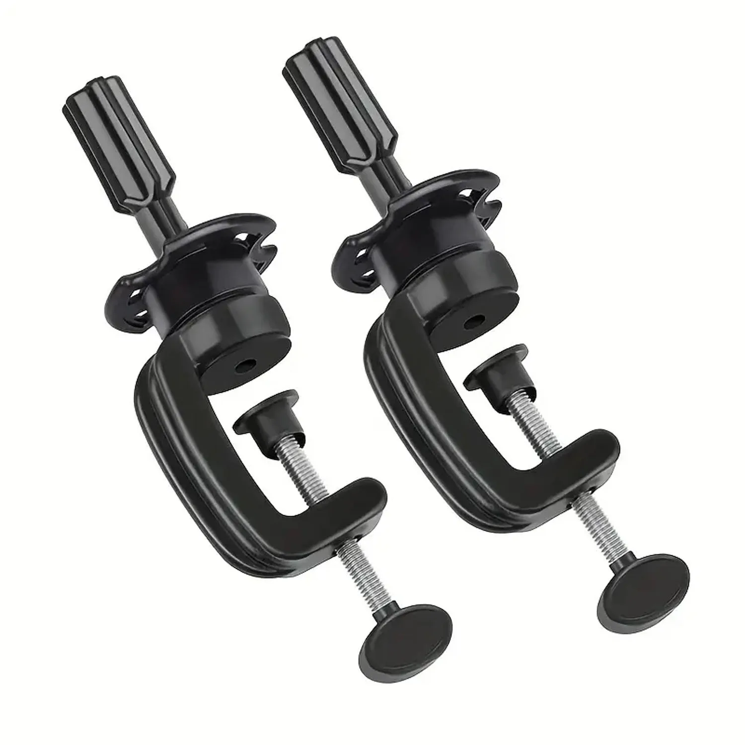 1pcs Mini Wig Head Stand Table Clamp Training Mannequin Wig Head Holder Adjustable Plastic Material Hair Accessory Tools