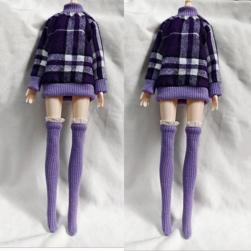 Poppenkleding pak voor 60/45/30cm Bjd pop 1/3 1/4 1/6 top, sokken vrijetijdskleding aankleden meisje speelgoed pop accessoires, geen pop