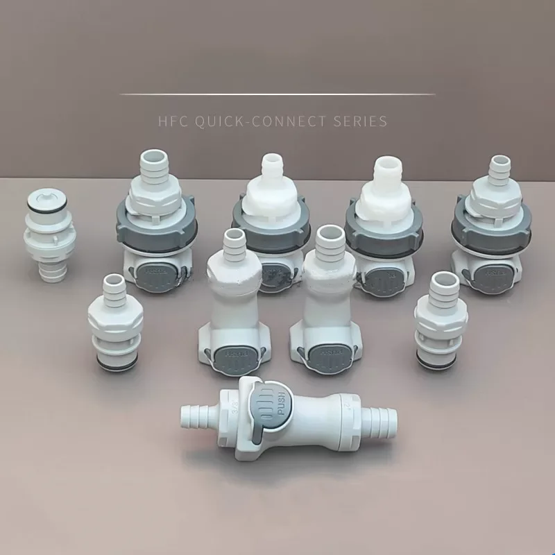 

1/2"3/8” CPC Quick Connector Corrosion-resistant Material PP/POM