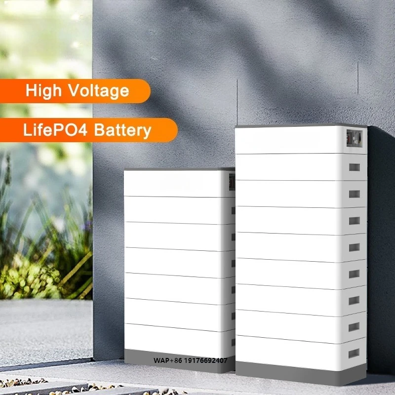 GSL ENERGY High Voltage 20kwh Lifepo4 Lithium Battery 11kw 15kwh 19kwh 23kwh 26kwh 30kwh Solar Energy System Stackable Battery