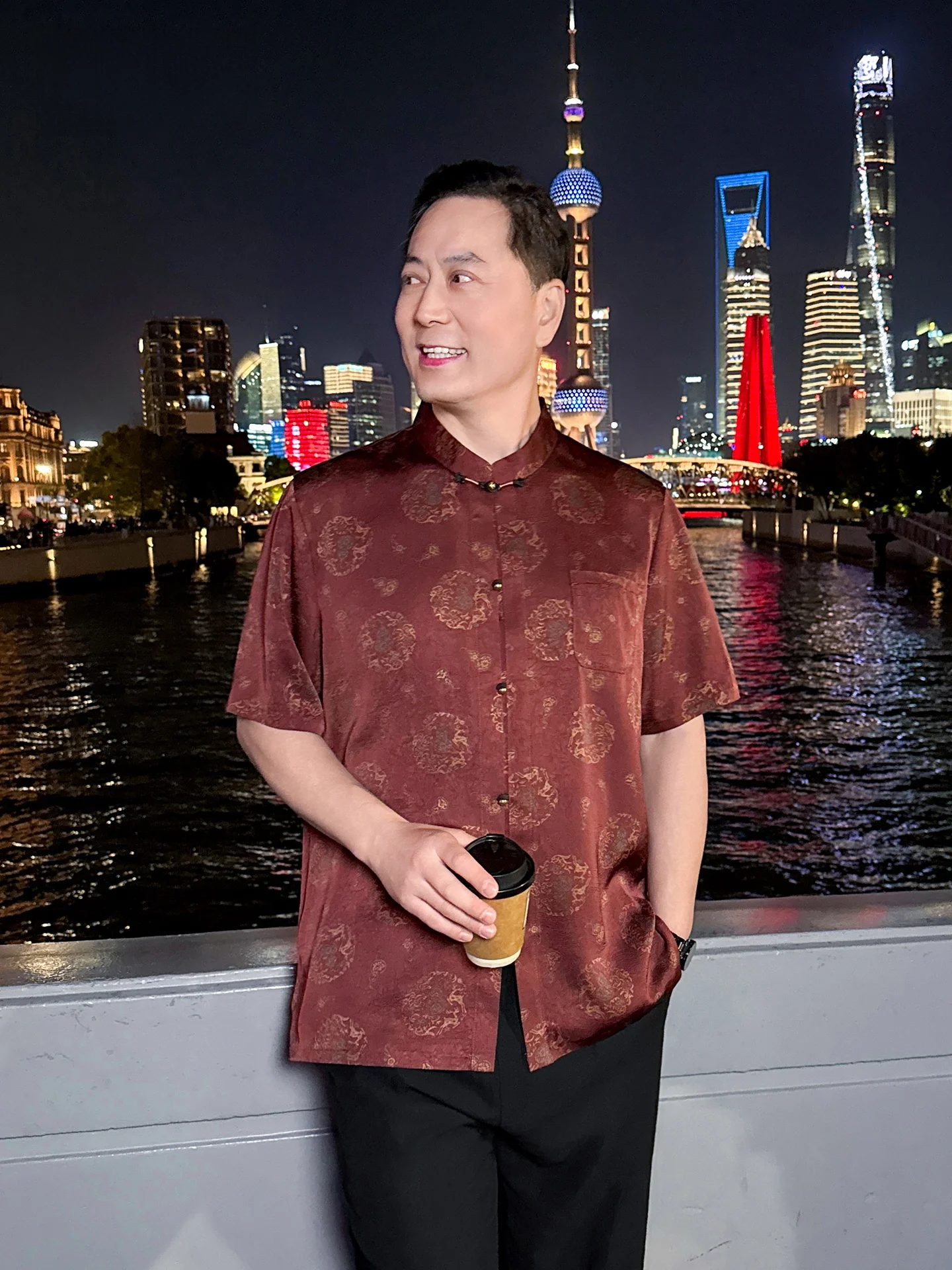 new-2026-men's-silk-simulation-short-sleeve-shirt-chinese-style-casual-print-set-for-middle-aged-and-elderly-fathers