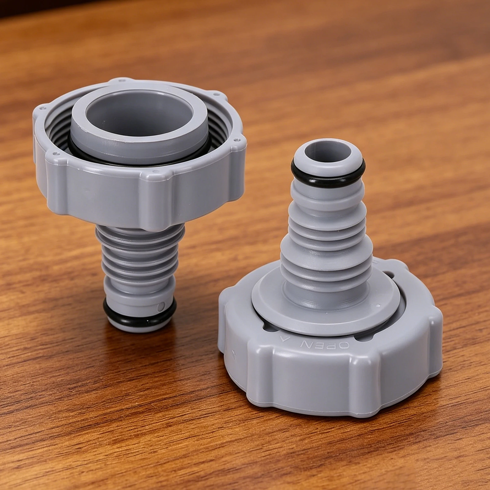 For Bestways P6H1419 Pool Hose Adapter & Cleaning Connector Rustproof for Drainage Pool Filter Backwash Lines Waste Port