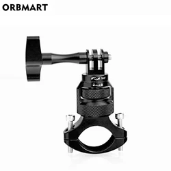 For GoPro Hero Metal Cycling Bike Mount 360 Degree Rotation Motorcycle Handlebar Holder for Insta360 DJI Osmo Action 4 5 Pro