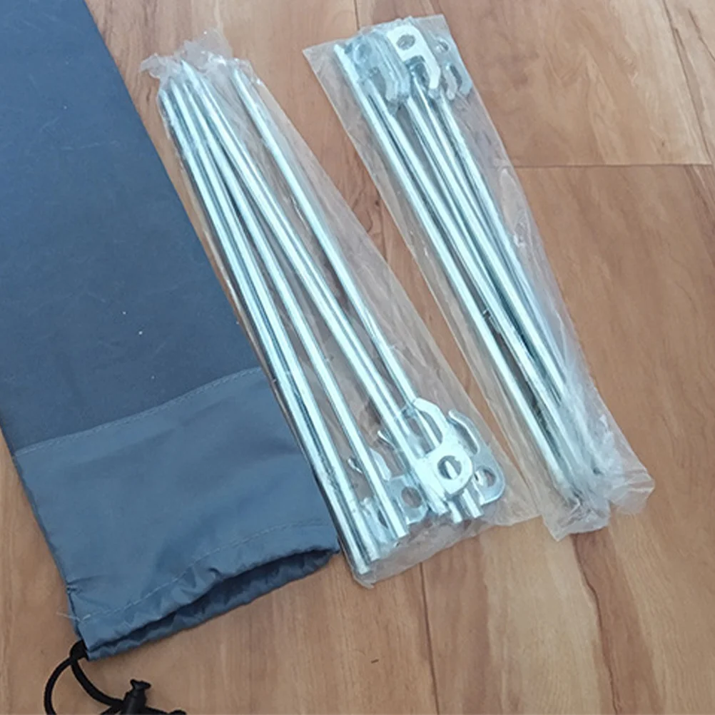 

4pcs Tent Storage Tent Stakes Storage Bag Bag Oxford Fabric Pouch For Camping Accessories Hammer Stakes Container Outdoor Use