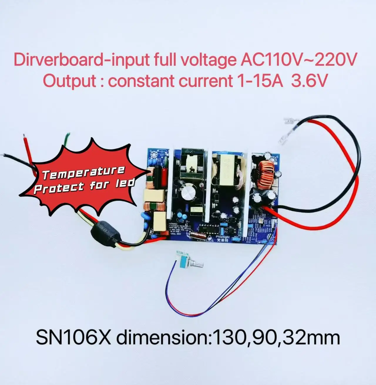 Small volume higher power higher brightness endoscope lighting wide full AC voltage endoscope light box//knob controller S1061