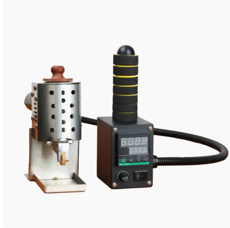 WT-90TJ Hand Pushed Hot Melt Adhesive Machine Glue Labeling Machine Glue Rolling Machine 220V/110V 150W 50mL 3mm/5mm/8mm/10mm