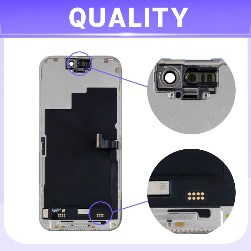 15 Pro Display 100% Tested For iPhone 15 Pro LCD New Touch Screen Digitizer Assembly Replacement Parts A2848 A3101 A3102 A3104