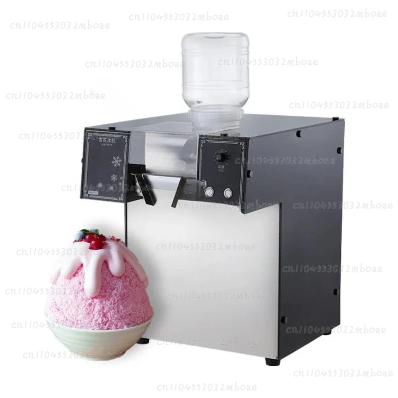 Tabletop Snowflake Ice Making Machine Korean Style Commercial Bingsu Ice Shaving Equipment