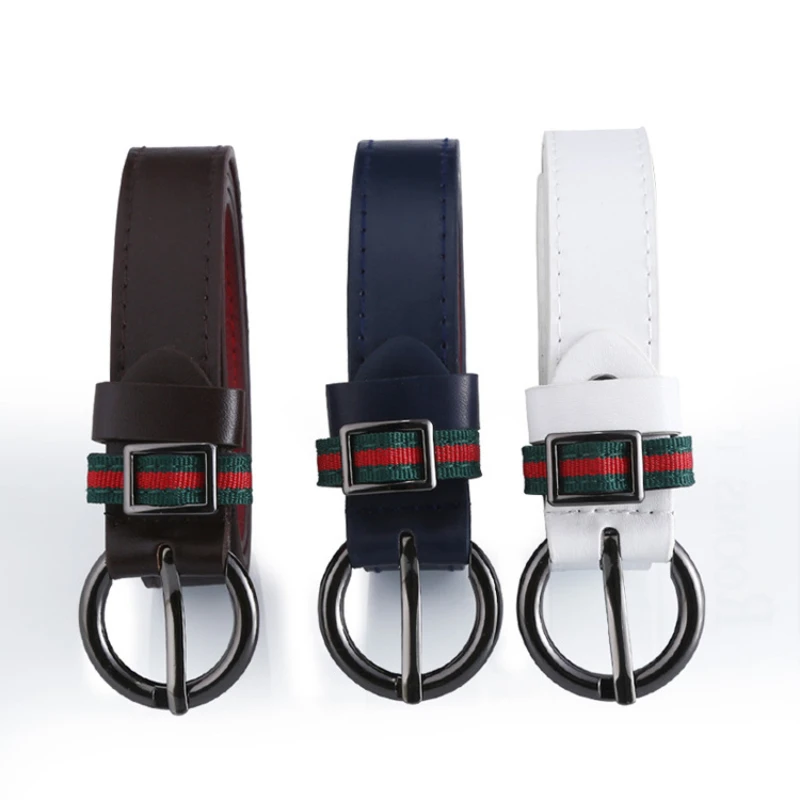 

2025 New Trendy Alloy Needle Buckle Casual Fashion PU Women's Belt Women's Belt Pants Belt