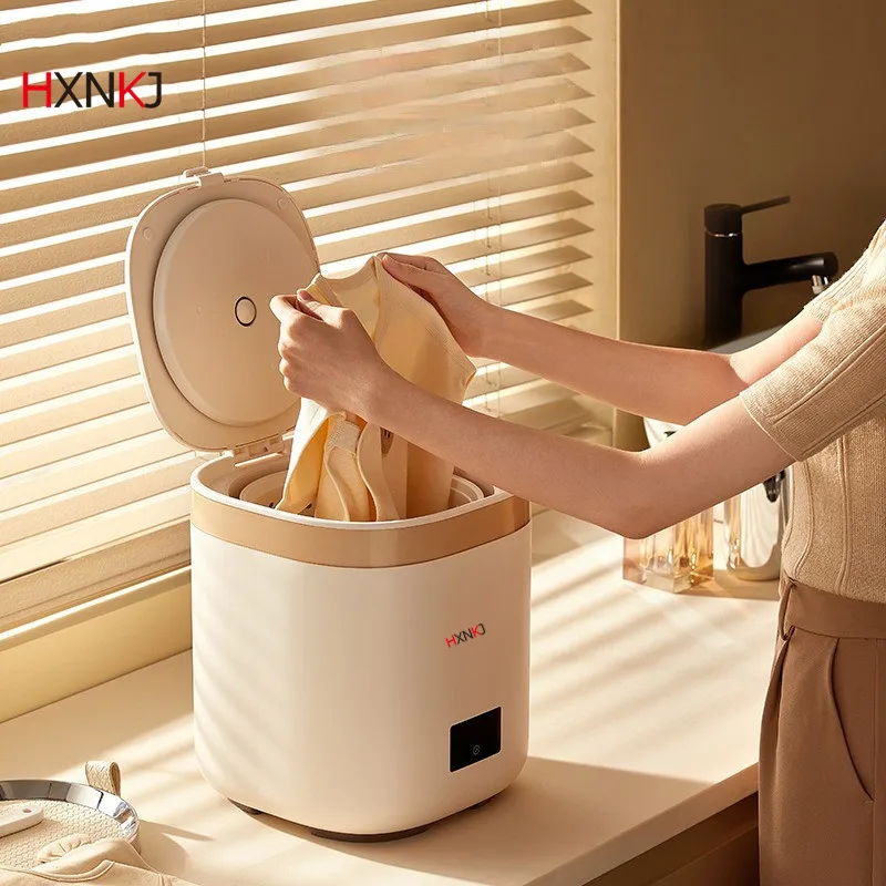 Portable mini washing machine for home underwear socks small mini washing machine