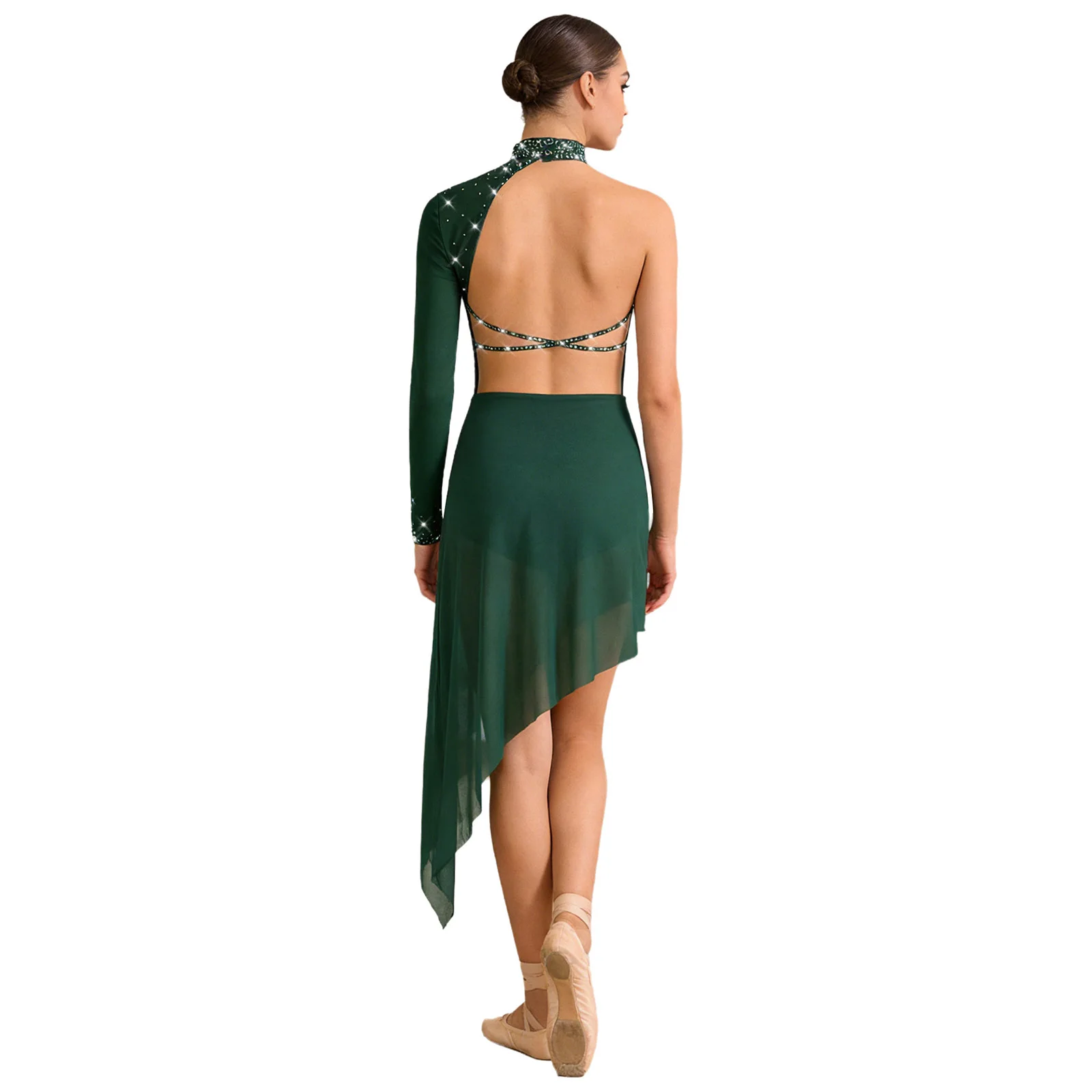 women-rhinestones-figure-skating-lyrical-gymnastics-performance-costume-sheer-mesh-patchwork-strappy-backless-leotards-dress