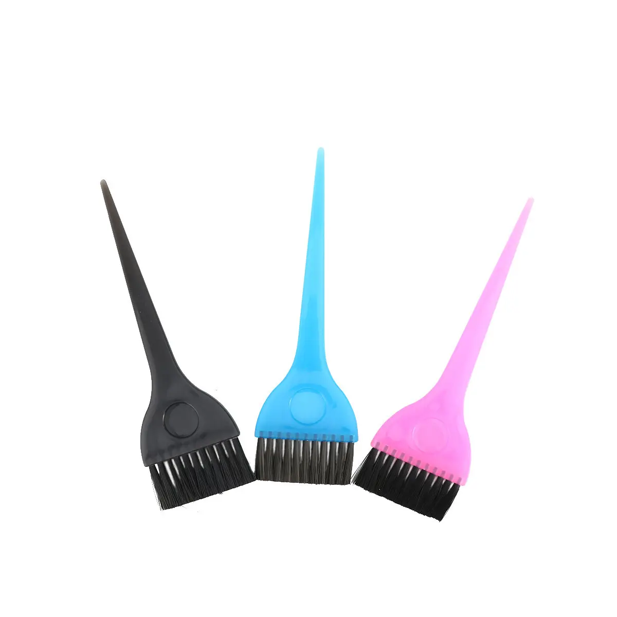 

6pcs Hair Coloring Brush Dyeing Tool Tinting Comb For Diy Hairdressing At Home Lightweight Handle Long Lasting Hair Care Styling