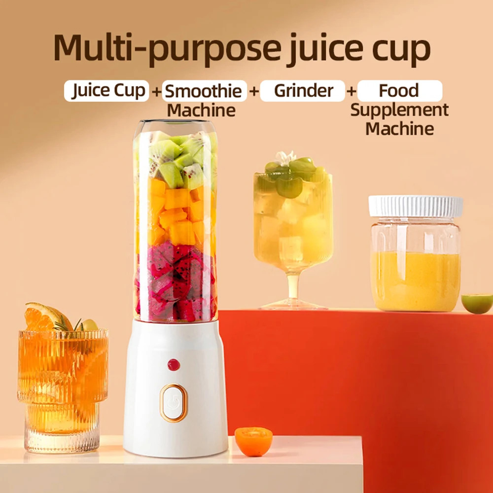 Portable Electric Juicer Blender Usb Mini Fruit Mixers Juicers Fruit Extractors Food Milkshake Multifunction Juice Maker Machine