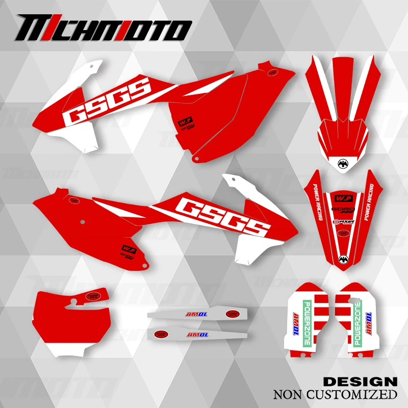 

MCHMFG New Style Graphics Decals Stickers Kits For GASGAS MC MC85 2021 2022