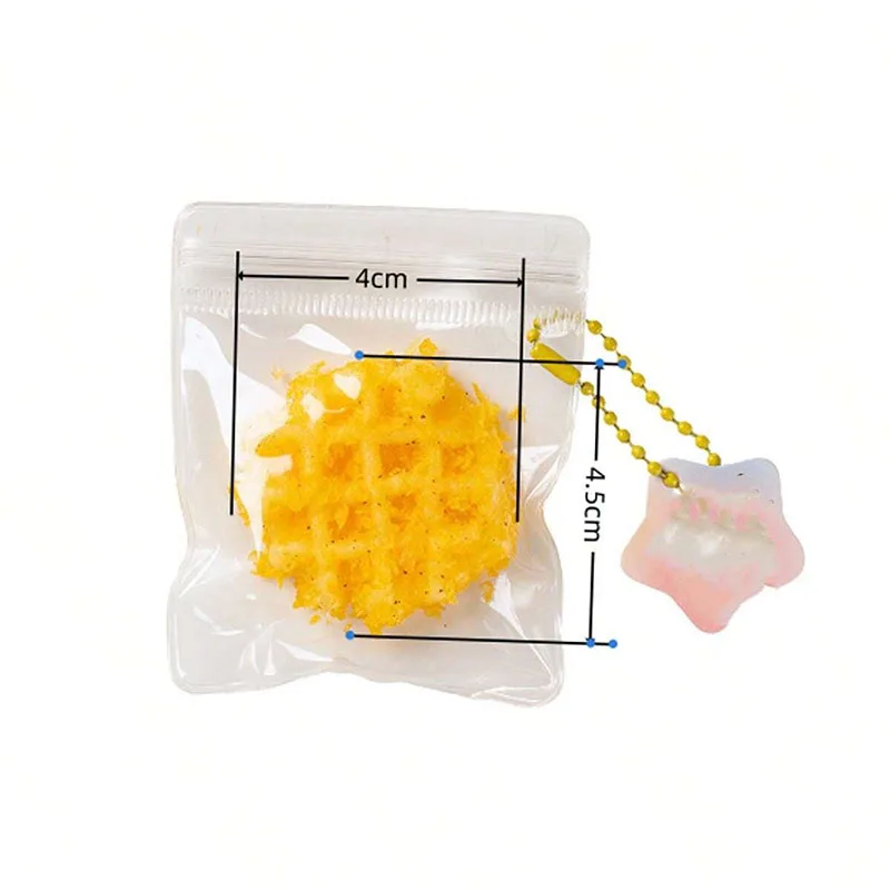 12 Uds. Squishies de crecimiento lento para alimentos, juguete Donut Waffle de crecimiento lento, juguetes antiestrés para niños, adolescentes y adultos