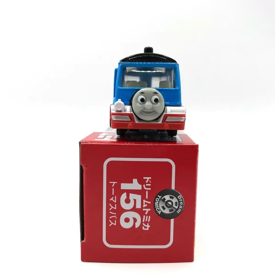 Sonho tomica série thomas bus no 156 mini carro figura modelo clássico animação periférica limitada colecionável meninos brinquedos crianças presente