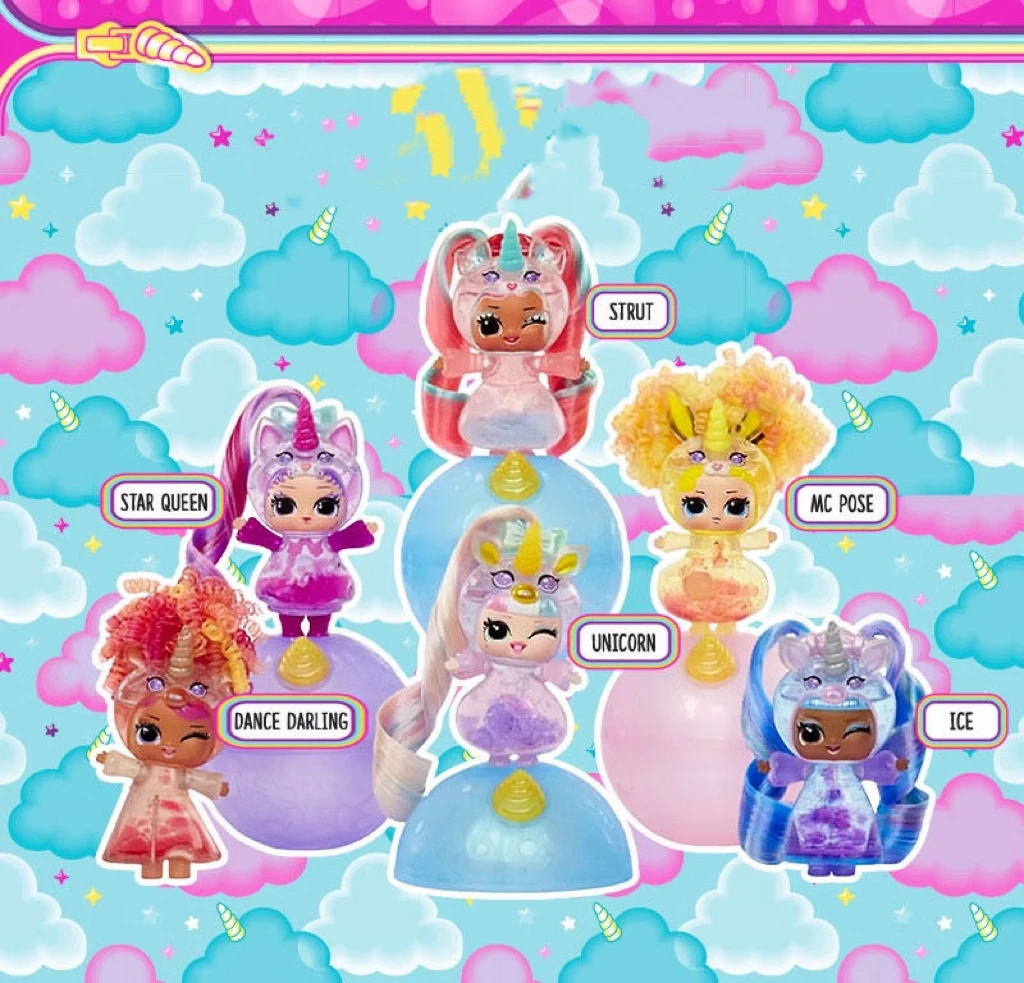 

Кукла LOL Surprise MGA: Прозрачная кукла-единорог, реалистичная кукла-принцесса в закрытой упаковке